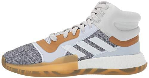 adidas Men's Marquee Boost, raw Indigo/White/aero Blue, 10 M US