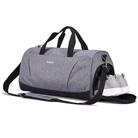 Sports Gym Bag with Shoes Compartment Multi-use Travel Duffel Bag for Men and Women