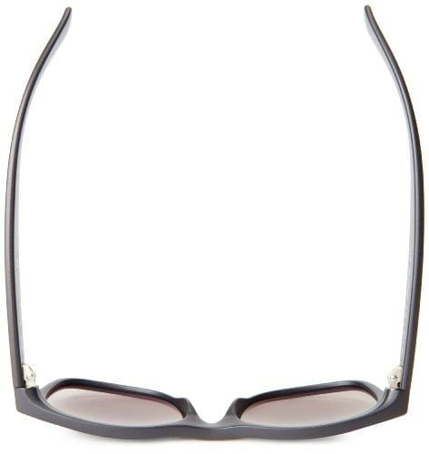 Ray-Ban Unisex New Wayfarer Polarized Sunglasses, Black/Polarized Blue/Grey Gradient, Blue Gradient Grey, 55mm