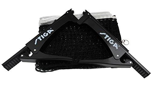 STIGA Premium Clipper 72” Regulation Table Tennis Net and Post Set with Easy Set Up and Spring Activated Clip