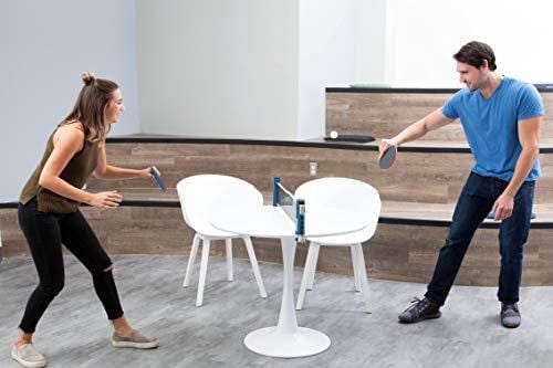 JOOLA Retractable Portable Table Tennis Net and Post Set (Adjustable Length) - Play Ping Pong Anywhere