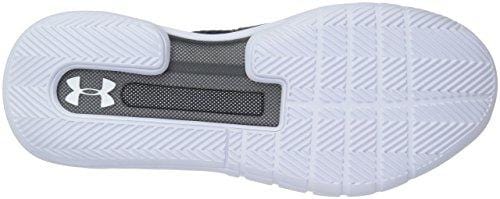 Under Armour Men's Drive 5 Basketball Shoe, Black (003)/White, 9.5