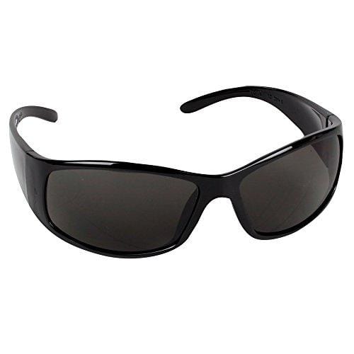 Smith and Wesson Safety Glasses (21303), Elite Safety Sunglasses, Smoke Anti-Fog Lenses with Black Frame