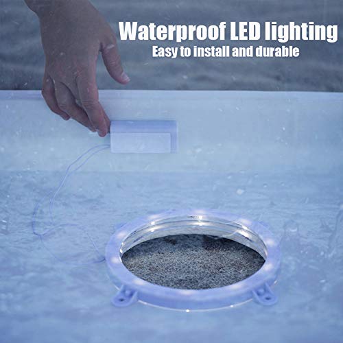 Blinngo Cornhole LED Board Lights, LED Cornhole Lights Meet Regulation Cornhole Boards(4 feet x 2 feet), Waterproof Cornhole LED Lights (Two Set)-Blue