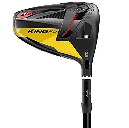 Cobra Golf 2019 F9 Speedback Driver Satin Black-Yellow (Men's, Right Hand, Fujikura Atmos Tour Spec Blue 6, Stiff Flex, 10.5)