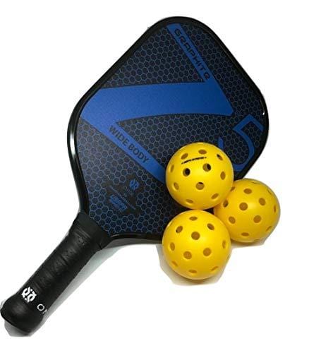 Onix Graphite Z5 Pickleball Paddle & 3-Pack Fuse G2 Pickleball Balls Bundle - Premium Pickle Ball Equipment Set for Beginners and Professionals [product _type] Onix - Ultra Pickleball - The Pickleball Paddle MegaStore