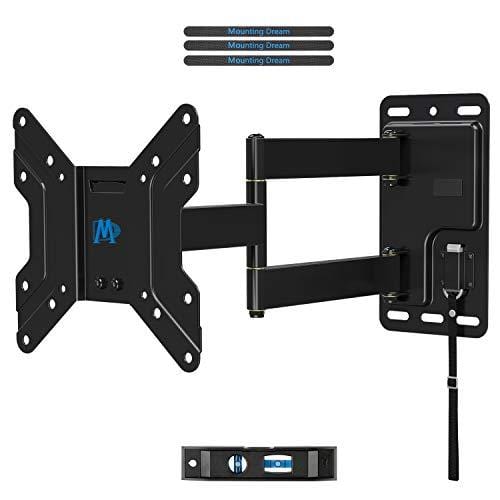 Mounting Dream Lockable RV TV Mount for 17-39" Flat Screen TV, RV Mount on Camper Motor Home Marine Boat Truck, Full Motion Unique One Step Lock Design RV TV Wall Mount, 200mm VESA 44 LBS MD2210