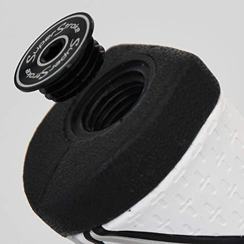 SuperStroke Traxion Pistol GT 2.0 Golf Putter Grip - White/Red/Grey