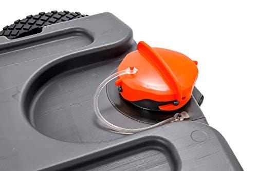 Camco Rhino Heavy Duty 28 Gallon Portable Waste Holding Hose and Accessories-Durable Leak Free and Odorless RV Tote Tank (39004)