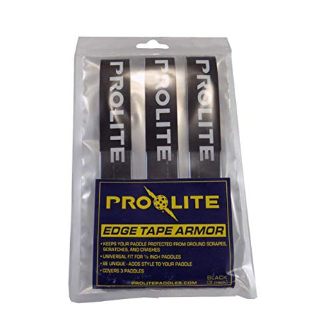 PROLITE Pickleball Paddle - Edge Tape Armor (Black, 3-Pack)