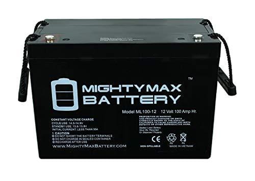 Mighty Max Battery 12V 100AH Battery for Solar Wind DEEP Cycle VRLA 12V 24V 48V Brand Product