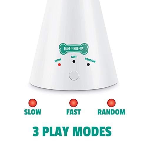 Ruff 'n Ruffus Automatic Laser Cat Toy + Free Bonus 3-in-1 Chase Toy | Interactive Cat Chase Toy | 3 Rotating Modes | Auto Shut-Off | AA Battery Operated | Kitten/Cat Owner's Gift Idea