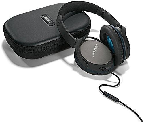Bose QuietComfort 25 Acoustic Noise Cancelling Headphones for Apple devices - Black (wired, 3.5mm)