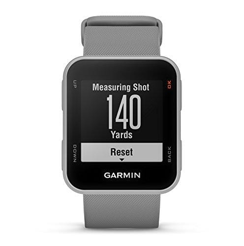 Garmin Approach S10 (Powder Gray) Golf GPS Watch Power Bundle | Includes HD Screen Protectors & PlayBetter Portable Charger | 40,000 Pre-Loaded Worldwide Courses, Simple Golf GPS Watch