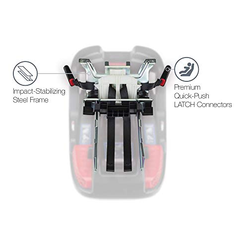 Britax B-Safe Ultra Infant Car Seat - 4 to 35 Pounds - Rear Facing - 2 Layer Impact Protection, Cool Flow Ventilated Fabric, Grey