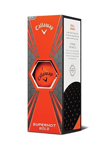 Callaway Golf Superhot Bold Matte Golf Balls (Pack of 15), Orange [product _type] Callaway - Ultra Pickleball - The Pickleball Paddle MegaStore