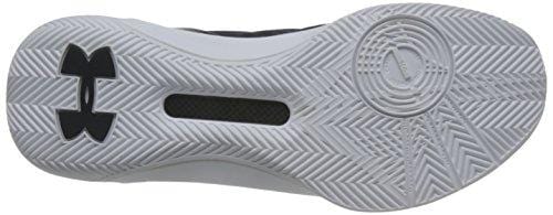 Under Armour Men's Curry 3 Basketball Shoe (10) Black/White