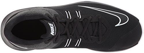 Nike Men's Air Versitile II Basketball Shoe, Black/White, 8.5 Regular US
