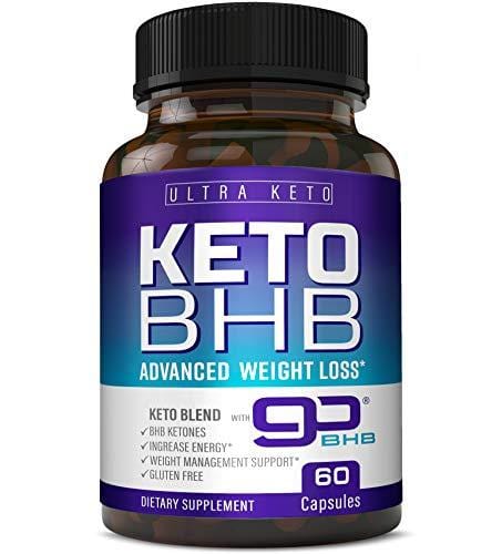 Best Keto Pills - Shark Tank Advanced Weight Loss Superior BHB Salts-MCT Oil 1000mg Blend to Burn Fat, Support Ketosis, Boost Energy and Enhance Focus