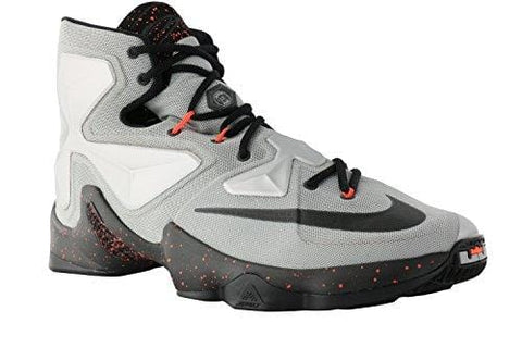 Nike Men's Lebron XIII Mid Basketball Shoes (Size 14) Gray/Black