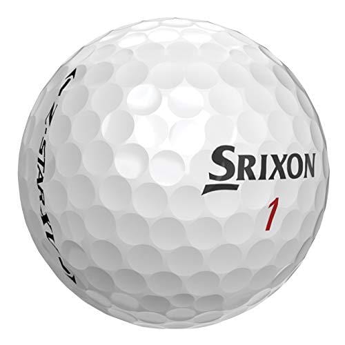 Srixon Z-Star XV 2017 Golf Balls, White (One Dozen)