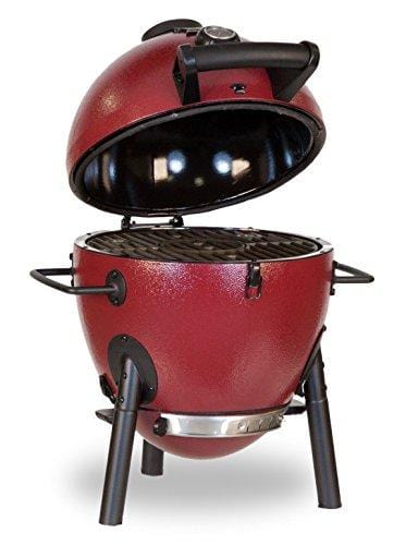 Char-Griller E06614 AKORN Jr, Red Charcoal kamado Grill