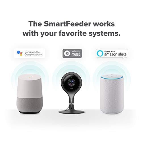 Petnet SmartFeeder 2nd Generation White Automatic Pet Feeder, Medium