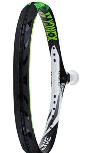 Yonex EZONE 108 Extended/Oversized 16x18 Lime Green Tennis Racquet (4 1/4" Grip) Strung with Lime Green Color String (Best Racket for Power and Spin)