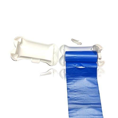 Gorilla Supply 1000 Blue Dog Pet Poop Bags, EPI Technology, 50 Refill Rolls (with Patented Dispenser)