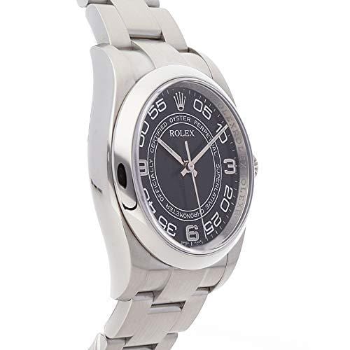 Rolex Oyster Perpetual Mechanical (Automatic) Black Dial Mens Watch 116000 (Certified Pre-Owned)