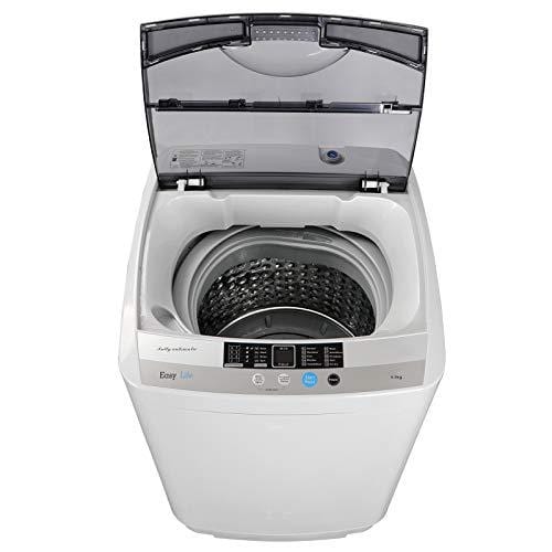 ZENSTYLE Full-Automatic Mini Multifunctional Washing Machine Portable Compact Design 10 LB Top Load Laundry Washer/Spinner w/Drain Pump, 5.74 FT Power Cord, 6.57 FT Inlet Hose