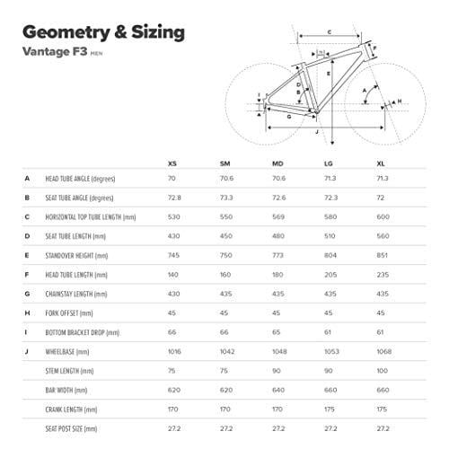 Schwinn Vantage F3 700c Sport Hybrid Road Bike with Flat Bar and Disc Brakes, 60cm/Extra Large Frame, Black
