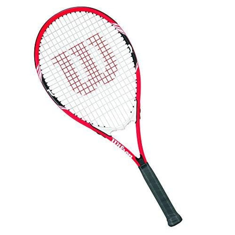 Wilson Federer Tennis Racket, 4 3/8" - Red/White