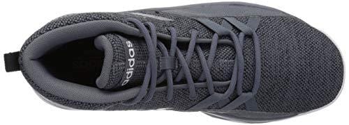 adidas Men's Streetfire Basketball Shoe, Onix/Black, 10.5 M US
