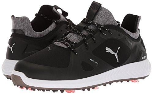 PUMA Golf Men's Ignite Pwradapt Golf Shoe Black, 10.5 Medium US