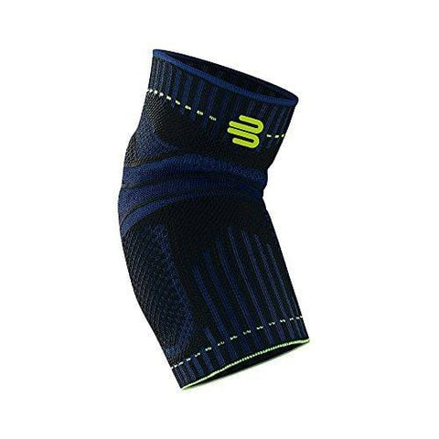 Bauerfeind Sports Elbow Support - Breathable Compression Elbow Brace - Contoured Pads for Inner and Outer Elbow Protection Against Joint Pressure - Air Knit Fabric Washable and Durable (Black, Large) [product _type] Bauerfeind - Ultra Pickleball - The Pickleball Paddle MegaStore