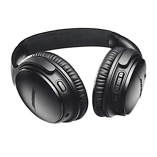 Bose QuietComfort 35 II Wireless Bluetooth Headphones, Noise-Cancelling, with Alexa voice control, enabled with Bose AR – Black