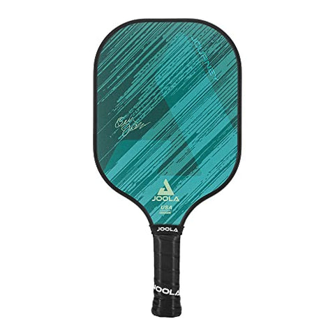 JOOLA Journey Pickleball Paddle – Fiberglass Graphite Surface for More Power Lightweight w/Increased Control - Multiple Colors & Designs USAPA Approved -Green 10mm