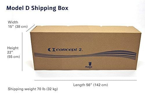 Concept2 Model D with PM5 Performance Monitor Indoor Rower Rowing Machine Black