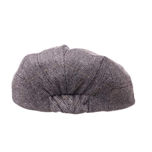 Born to Love Flat Scally Cap - Boy's Tweed Page Boy Newsboy Baby Kids Driver Cap Hat (L 54cm, Mike Set) [product _type] Born to Love - Ultra Pickleball - The Pickleball Paddle MegaStore