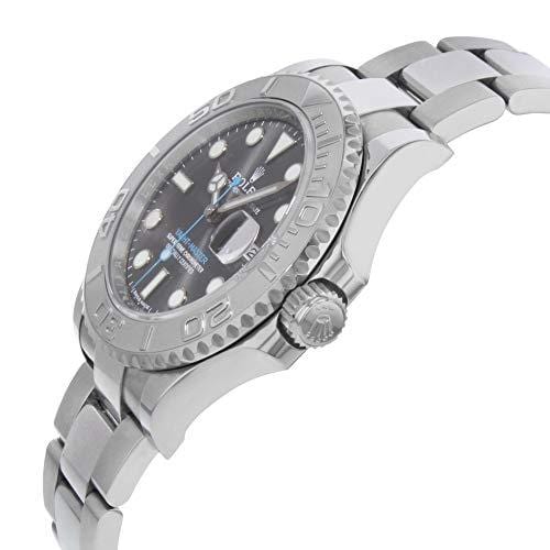 Rolex Yacht-Master 40 Dark Platinum Dial Steel Oyster Mens Watch 116622DPLSO