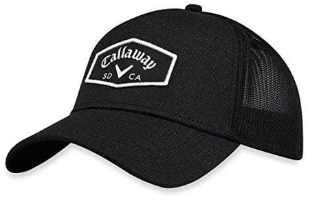 Callaway Golf 2018 Tour Authentic Adjustable Trucker Hat, Black [product _type] Callaway - Ultra Pickleball - The Pickleball Paddle MegaStore