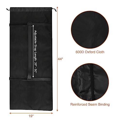 Cosmos Pickleball Net Storage Bag Pickle Ball Equipment Carry Bag Badminton Net Case Boundary Line Carrying Bag for Game Equipment Accessories Storage in Driveway Backyard (Mesh Net NOT Included)