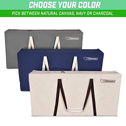 GoSports PRO Grade Canvas Cornhole Case | 4' x 2' Regulation Size