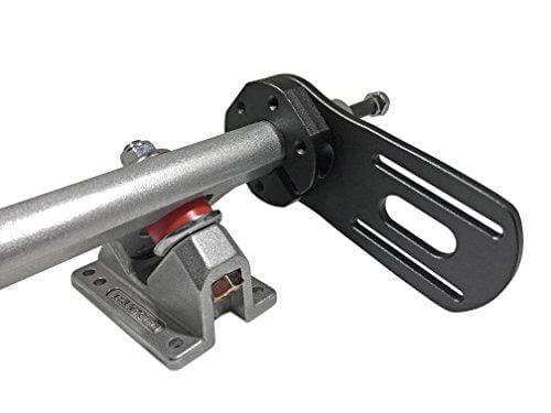 50mm Black DIY electric skateboard Motor Mount Kit (Caliber II Truck Compatible) [Premium] V2