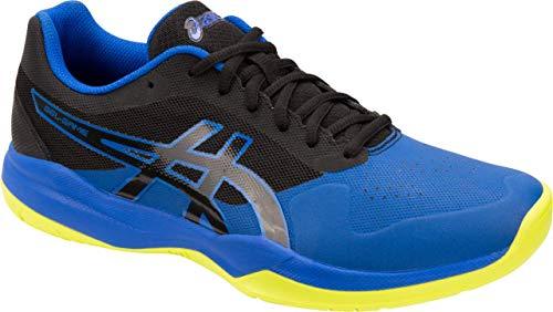 ASICS Gel-Game 7 Men's Tennis Shoe, Black/Illusion Blue, 9 D US
