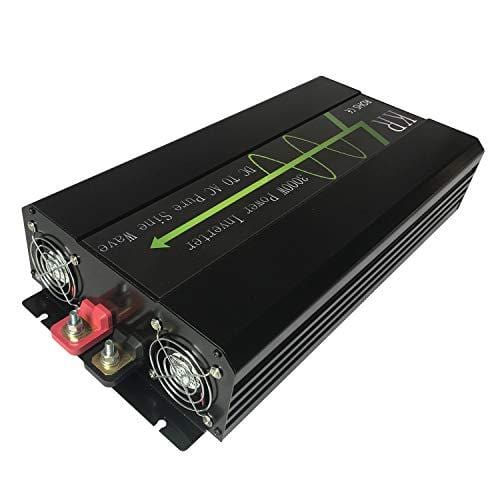 KRXNY 3000W Pure Sine Wave Power Inverter Peak 6000W 48V DC to 110V 120V AC 60HZ for Car RV Use or Home Solar System with LCD Display