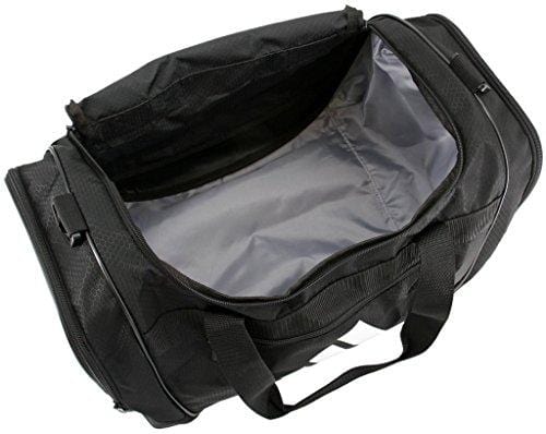 adidas Defender III Duffel Bag, Black/White, Large