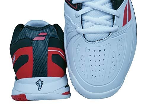 Babolat Propulse Team All Court Mens Tennis Sneakers/Shoes-White-7.5