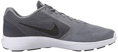 NIKE Men's Revolution 3 Running Shoe, Cool Grey/Black/White, 10.5 D(M) US